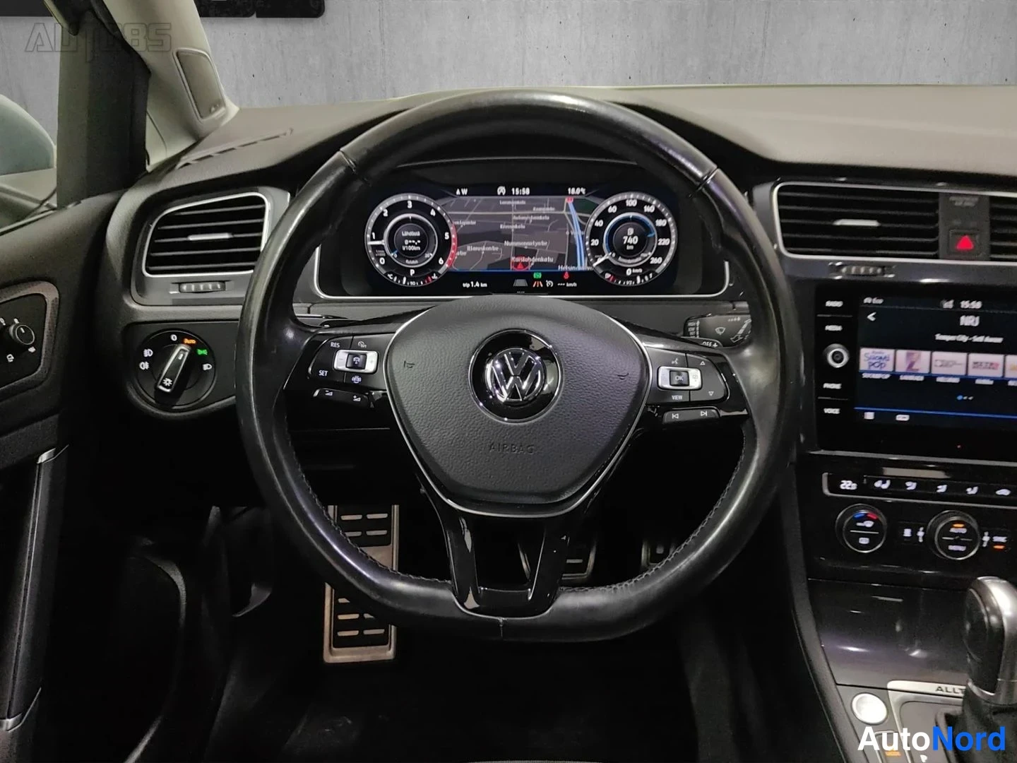 Harmaa Volkswagen Golf Variant 2019, ulkokuva 16 – Kaarina