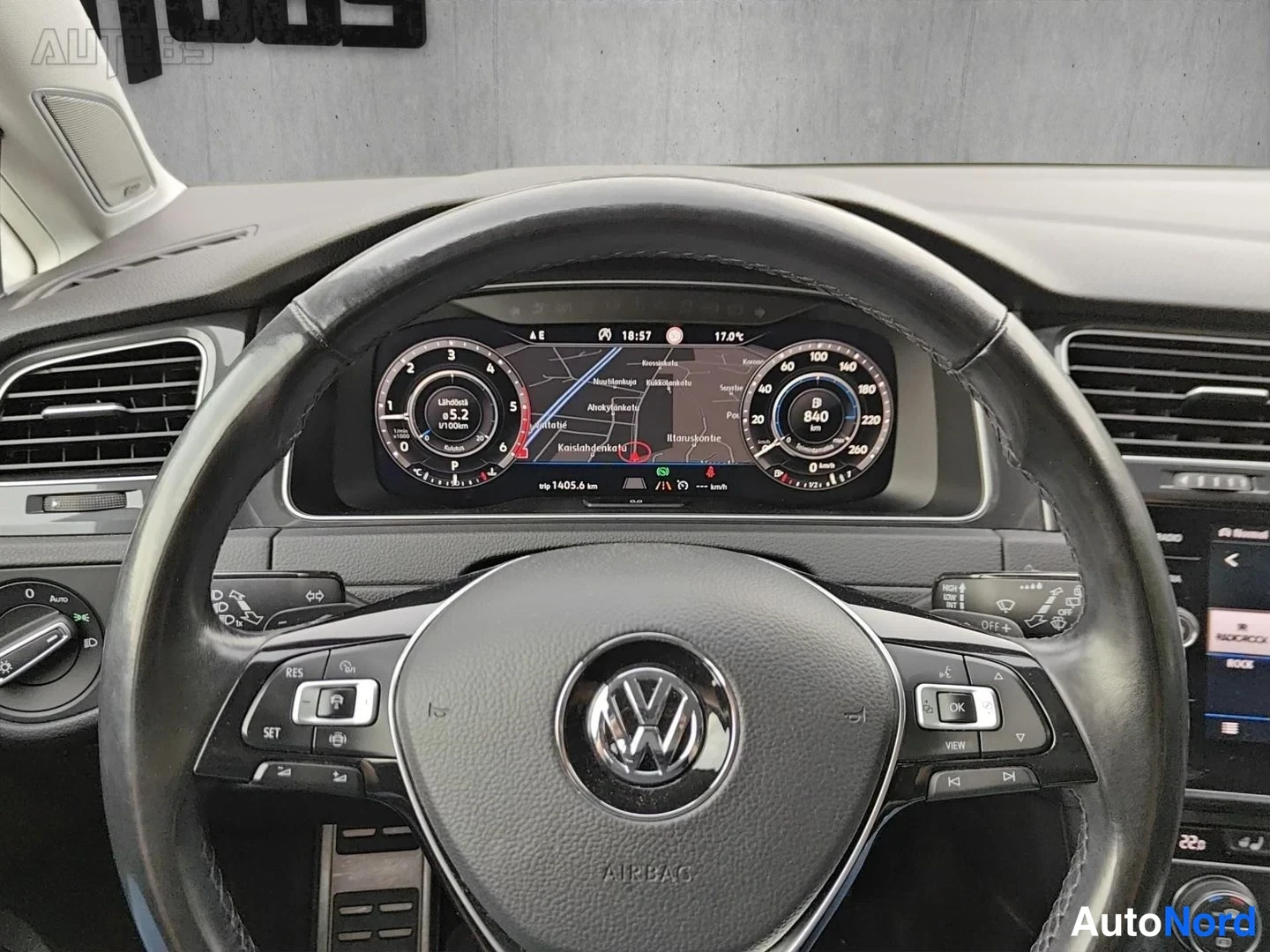 Harmaa Volkswagen Golf Variant 2019, ulkokuva 17 – Kaarina