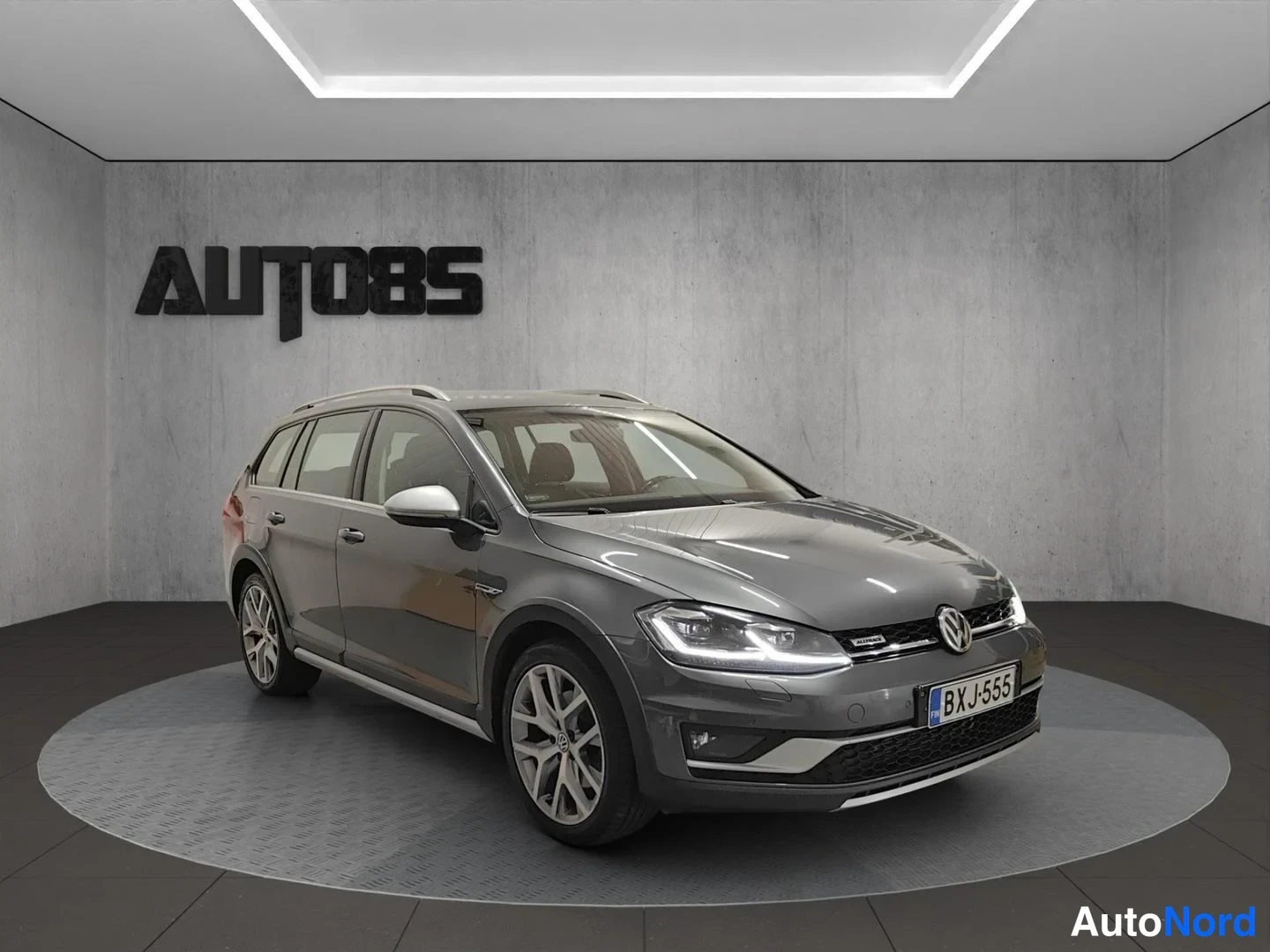 Harmaa Volkswagen Golf Variant 2019, ulkokuva 5 – Kaarina