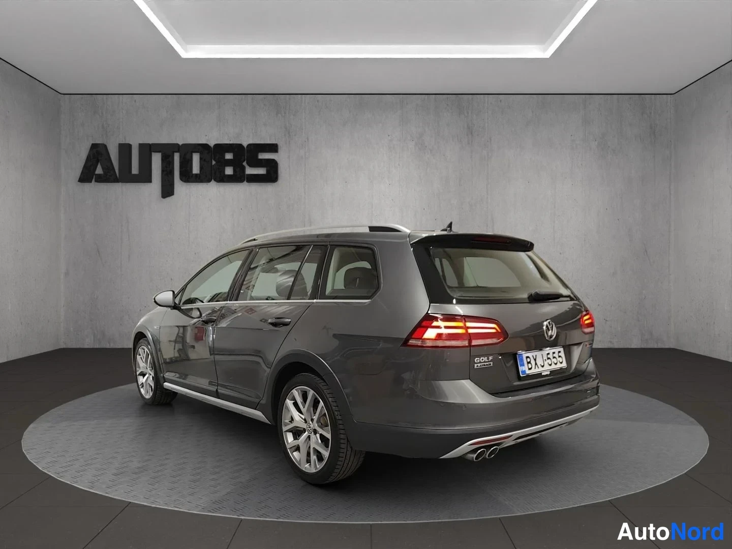 Harmaa Volkswagen Golf Variant 2019, ulkokuva 9 – Kaarina