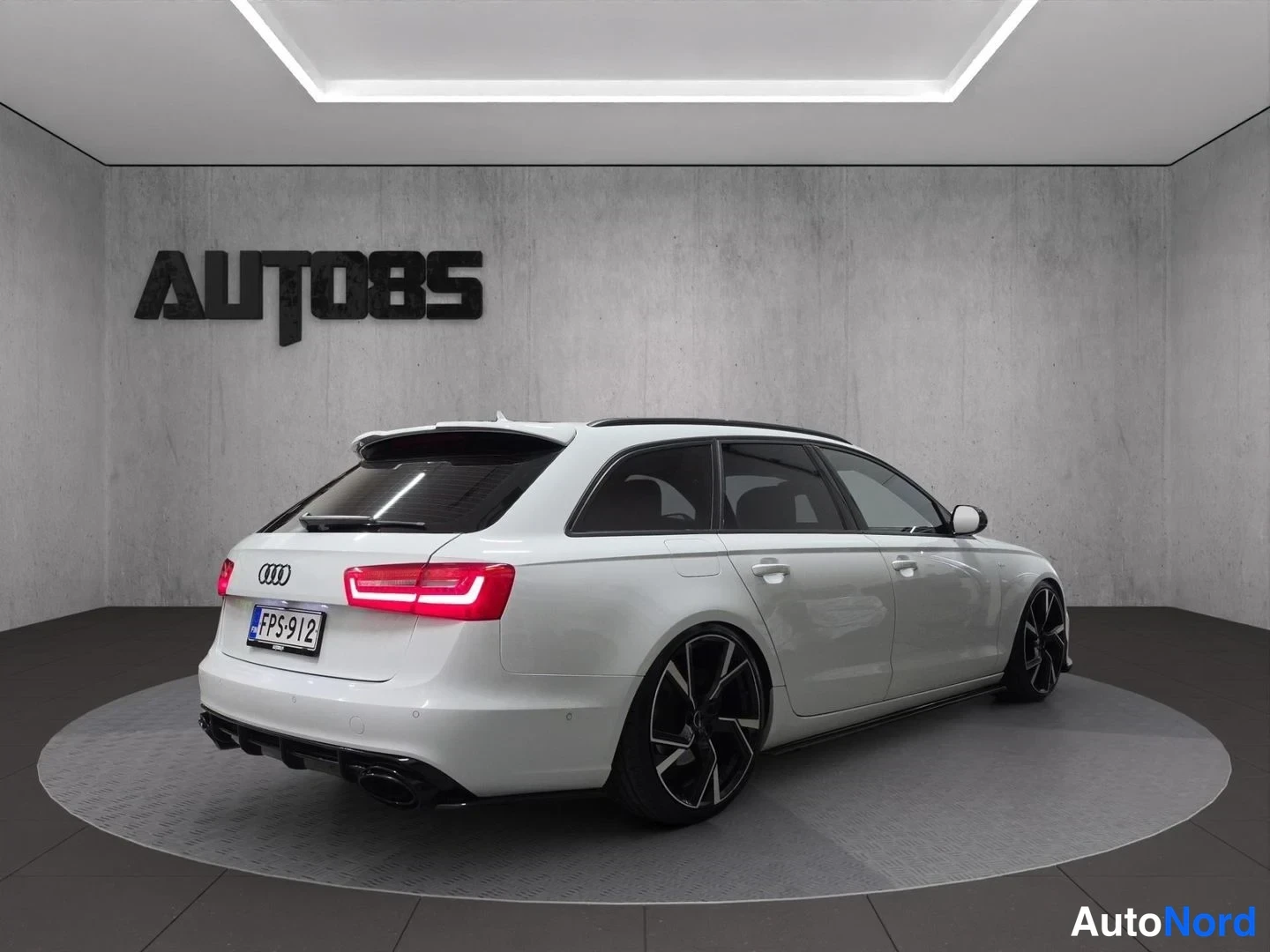 Valkoinen Audi A6 Avant 2013, ulkokuva 6 – Kaarina