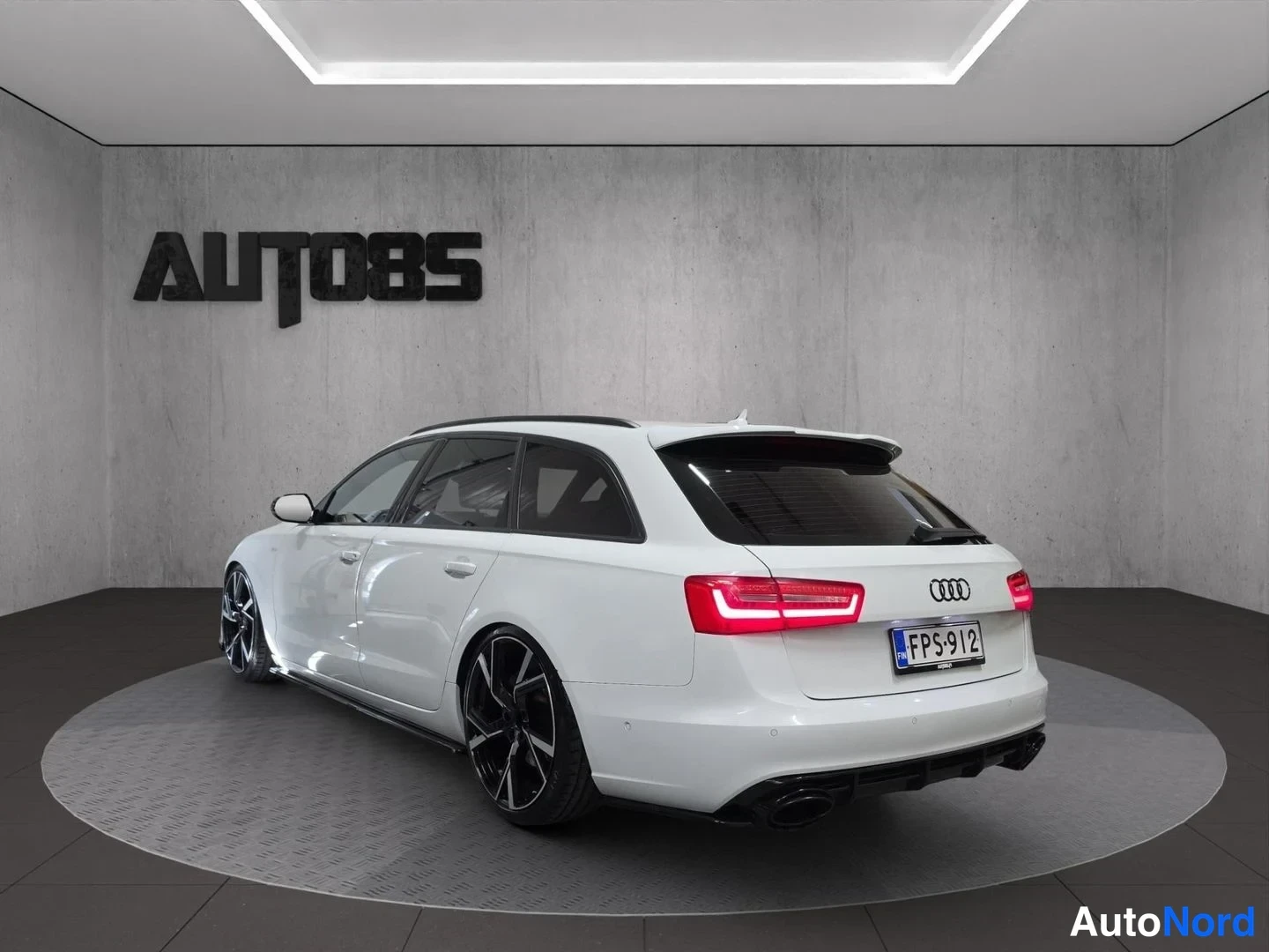 Valkoinen Audi A6 Avant 2013, ulkokuva 8 – Kaarina