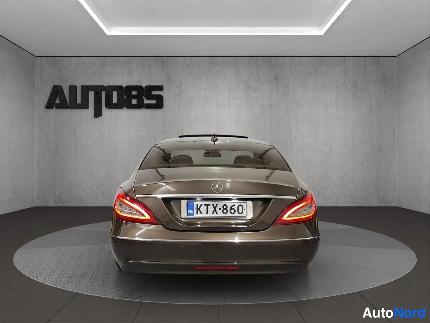 Ruskea Mercedes-Benz CLS 350 BlueTEC 2017, takaa, kuva 7