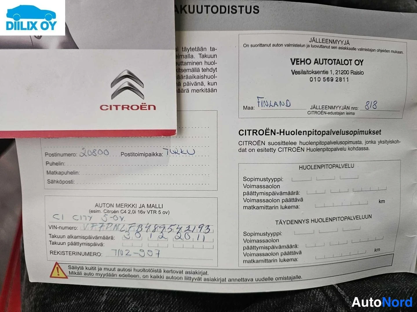 Punainen Citroen C1 2012, kuva 21