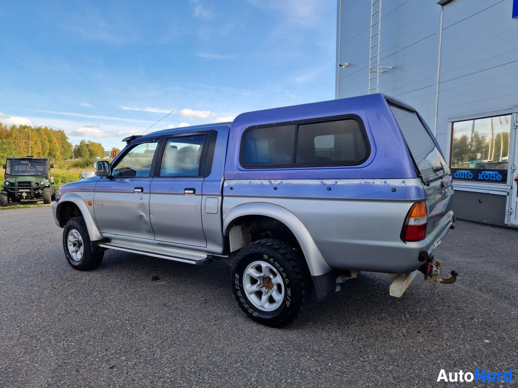 Silver Mitsubishi L200 2000, rear three-quarter, photo 12