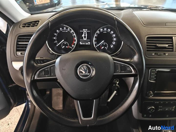 Sininen Skoda Yeti 2016, yksityiskohta, kuva 13