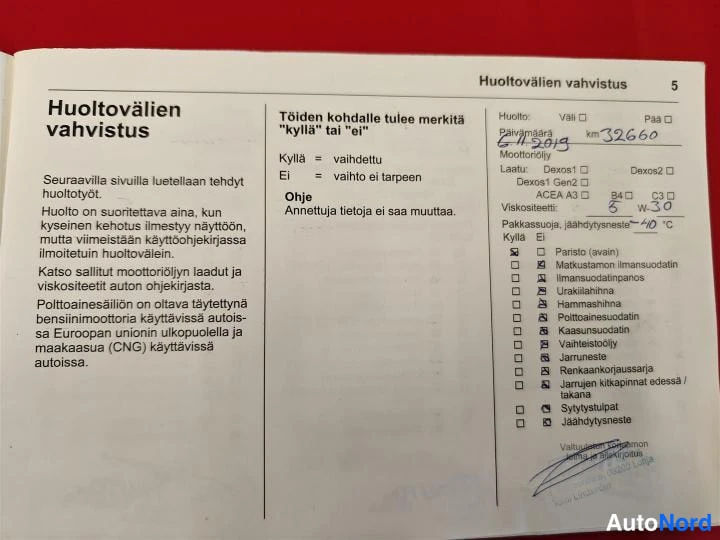 Punainen Opel Mokka X 2018, asiakirja, kuva 26