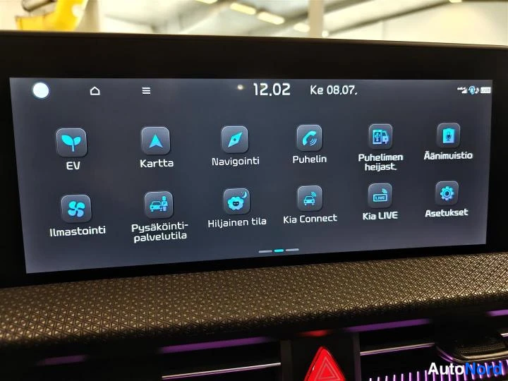 Keltainen Kia EV6 2023, yksityiskohta, kuva 22