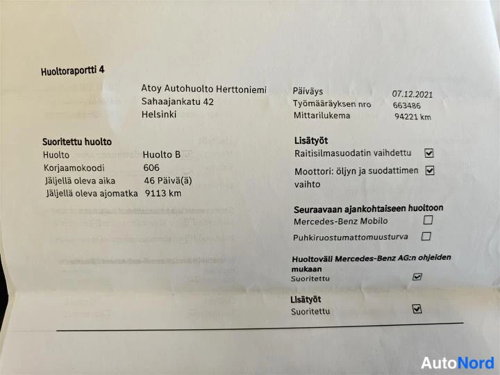 Musta Mercedes-Benz E 200 d 2011, asiakirja, kuva 32