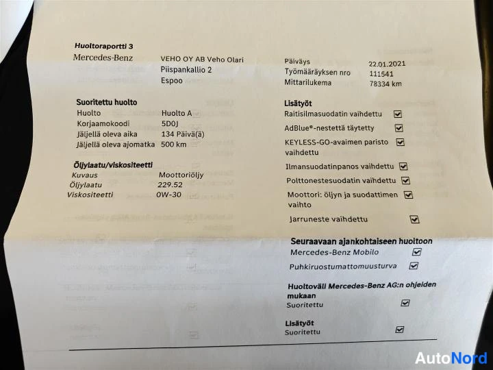Musta Mercedes-Benz E 200 d 2011, asiakirja, kuva 33