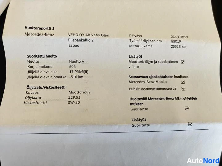 Musta Mercedes-Benz E 200 d 2011, asiakirja, kuva 35