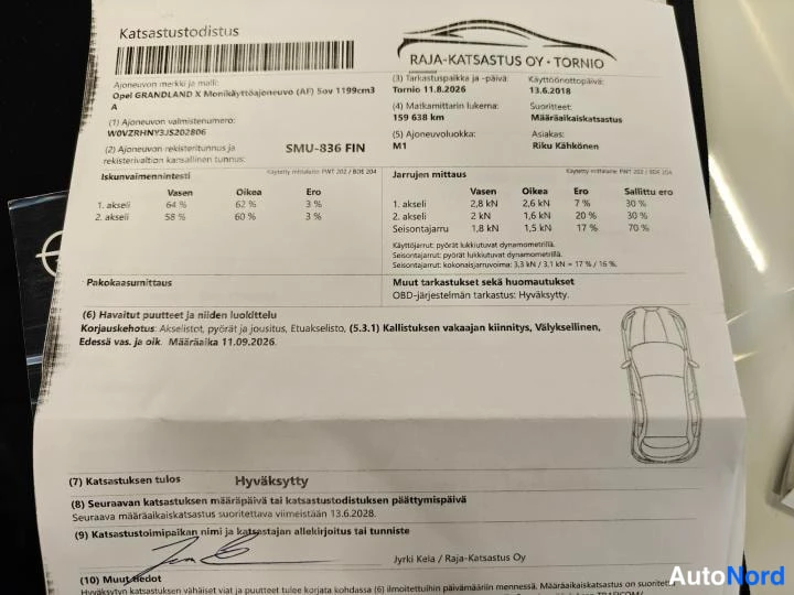 Valkoinen Opel Grandland X 2018, kuva 28