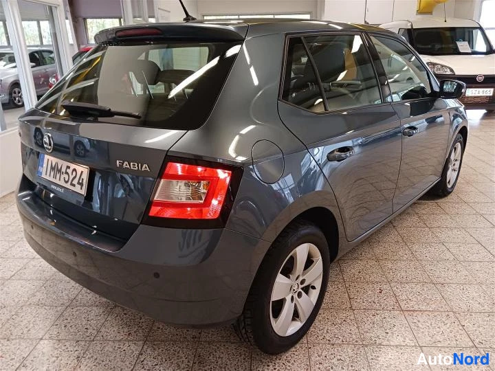 Harmaa Skoda Fabia 2016, takaviisto, kuva 6