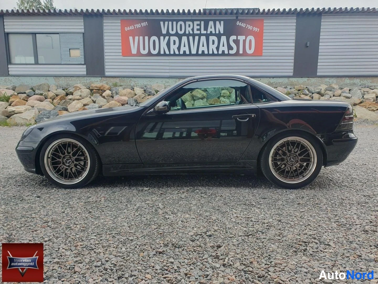 Musta Mercedes-Benz SLK 230 2000, ulkokuva 14 – Kuopio