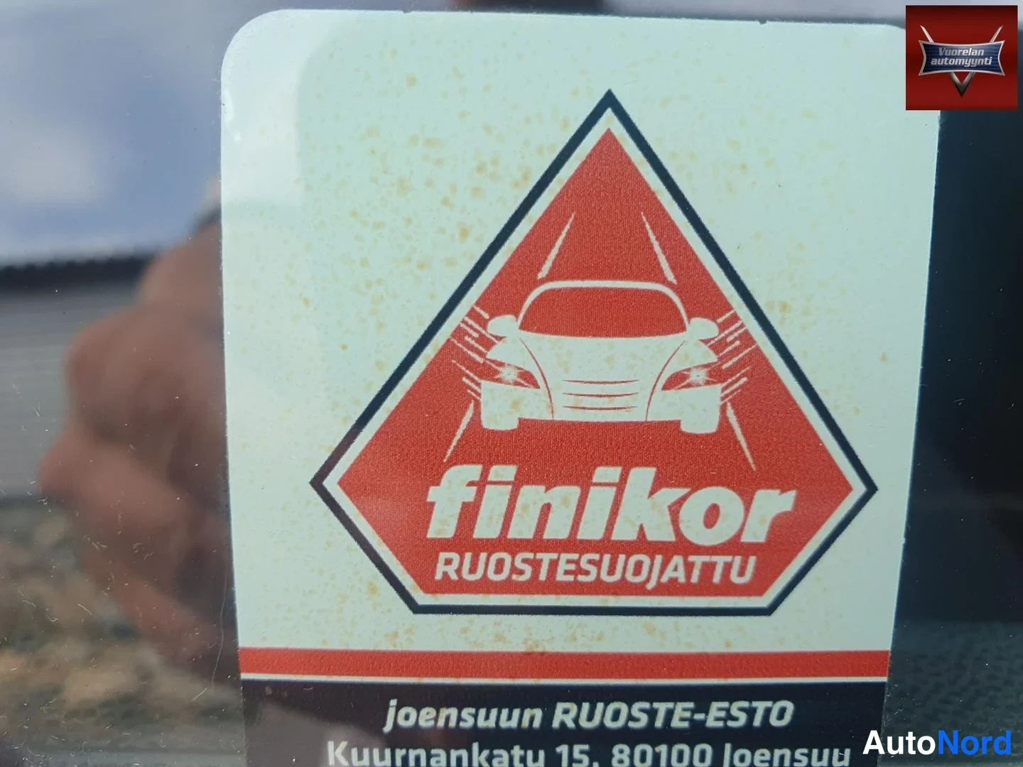 Takaa: TARRA: finikor RUOSTESUOJATTU - joensuun RUOSTE-ESTO, Kuurnankatu 15. 80100 Joensuu.