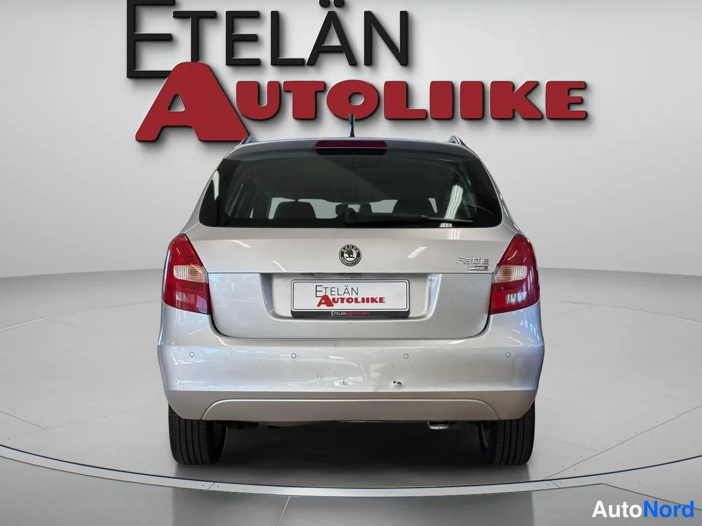 Harmaa Skoda Fabia 2010, takaa, kuva 15