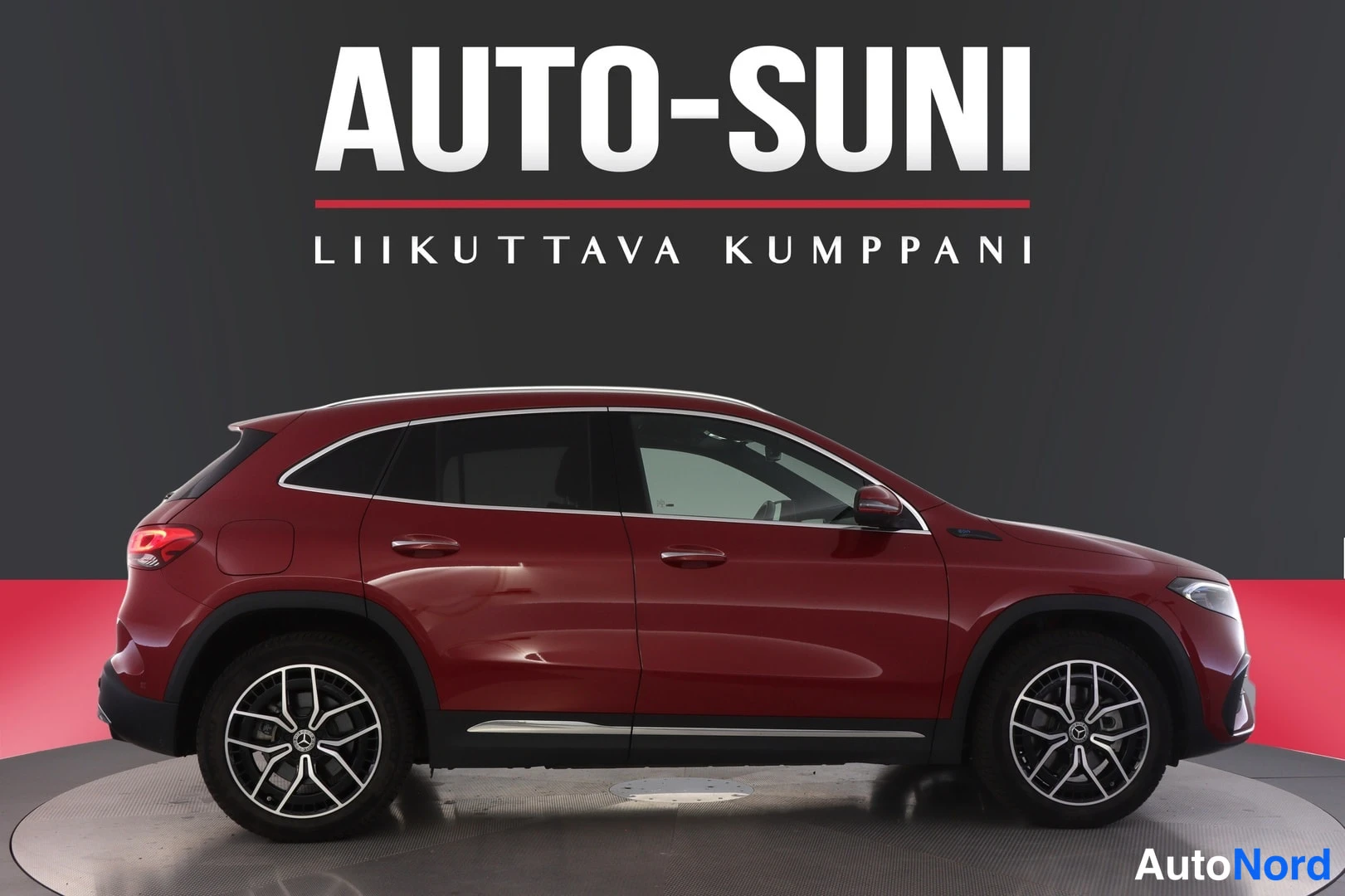 Punainen Mercedes-Benz EQA 2023, ulkokuva 2 – Lappeenranta