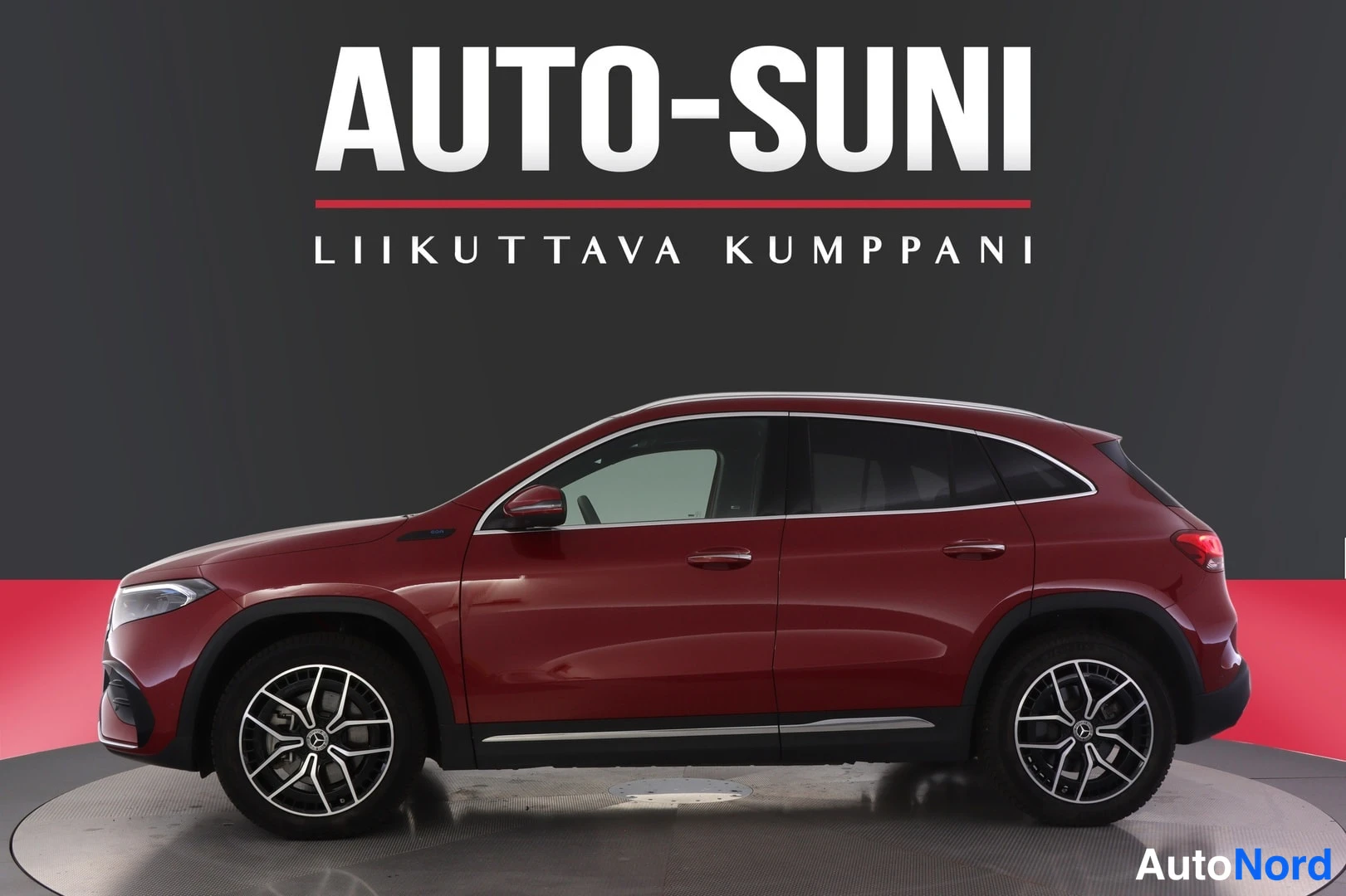 Punainen Mercedes-Benz EQA 2023, ulkokuva 5 – Lappeenranta