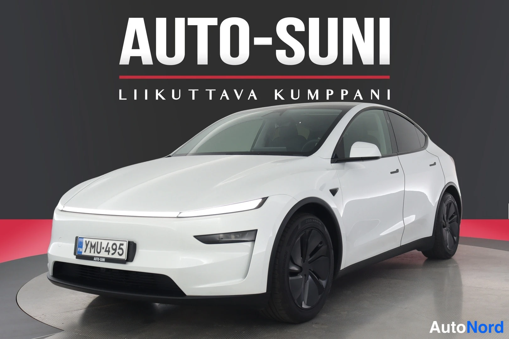 Valkoinen Tesla Model Y 2025, ulkokuva 6 – Lappeenranta