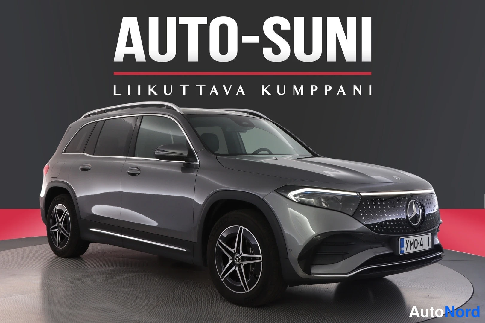 Harmaa Mercedes-Benz EQB 2025, ulkokuva 1 – Lappeenranta