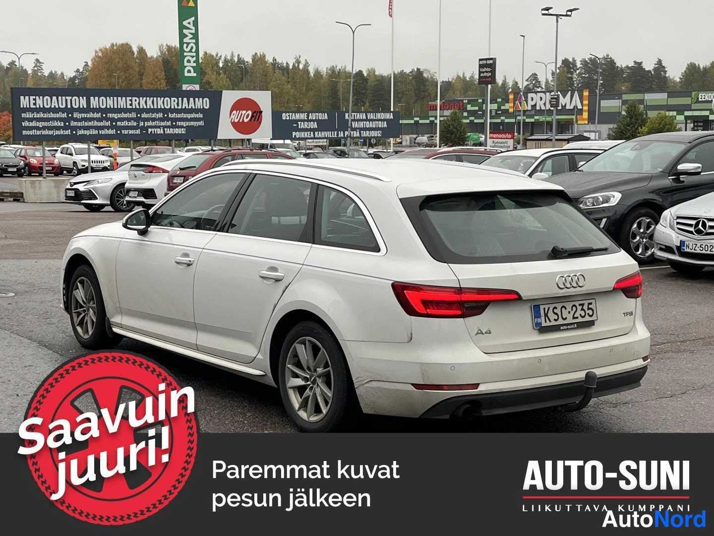 Audi A4 2016, ulkokuva 3 – Lappeenranta