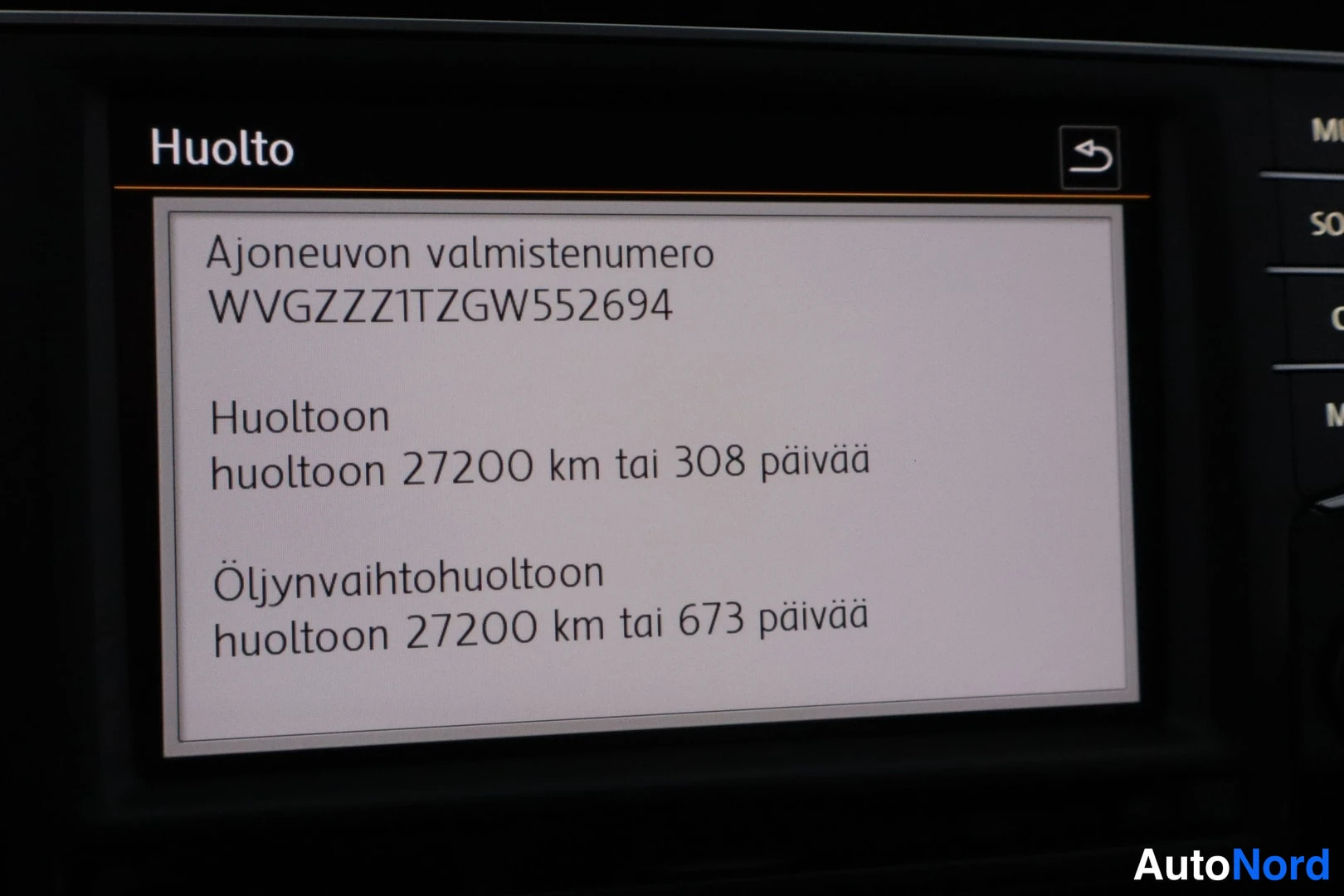 Volkswagen Touran 2016, ulkokuva 13 – Lappeenranta