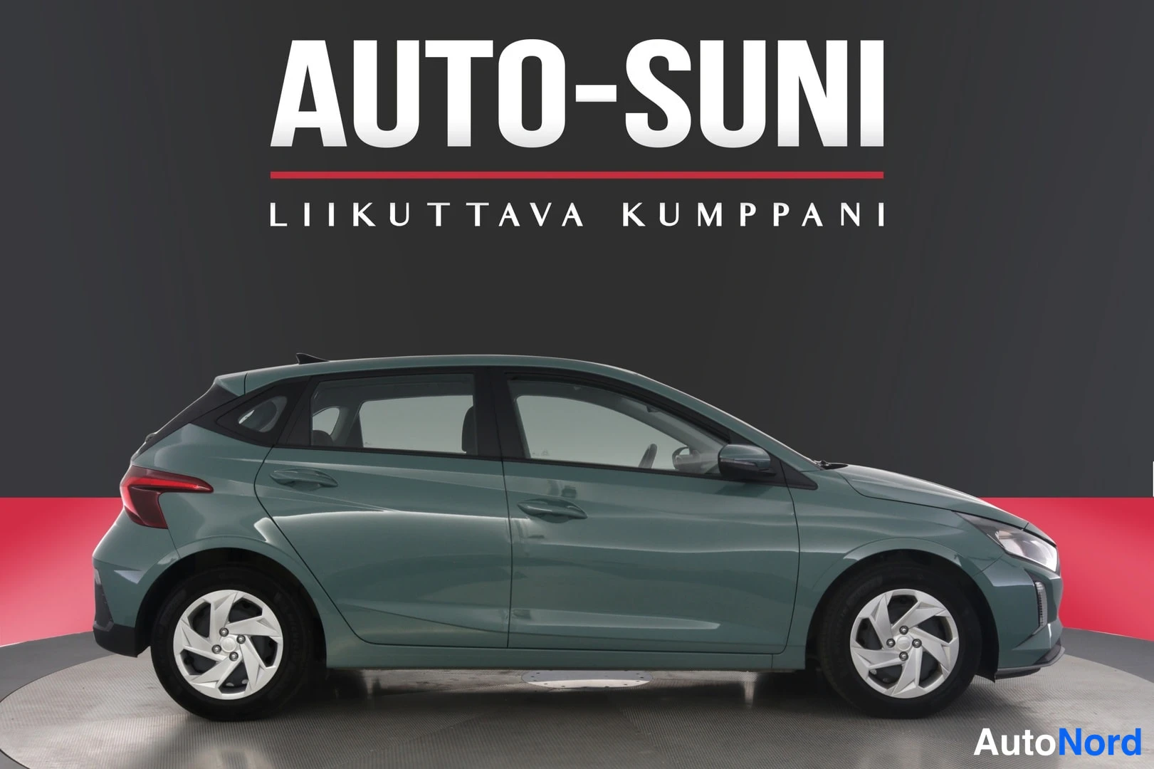 Sivulta: Vasen kyljen täysikuva.