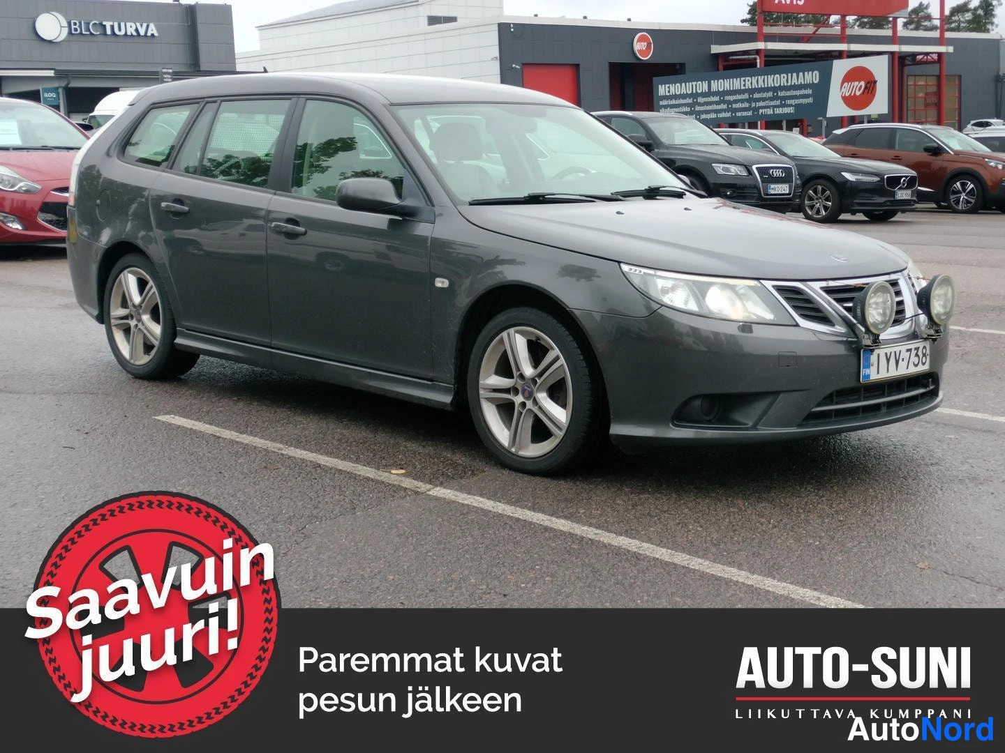 Saab 9-3 2009, ulkokuva 1 – Lappeenranta