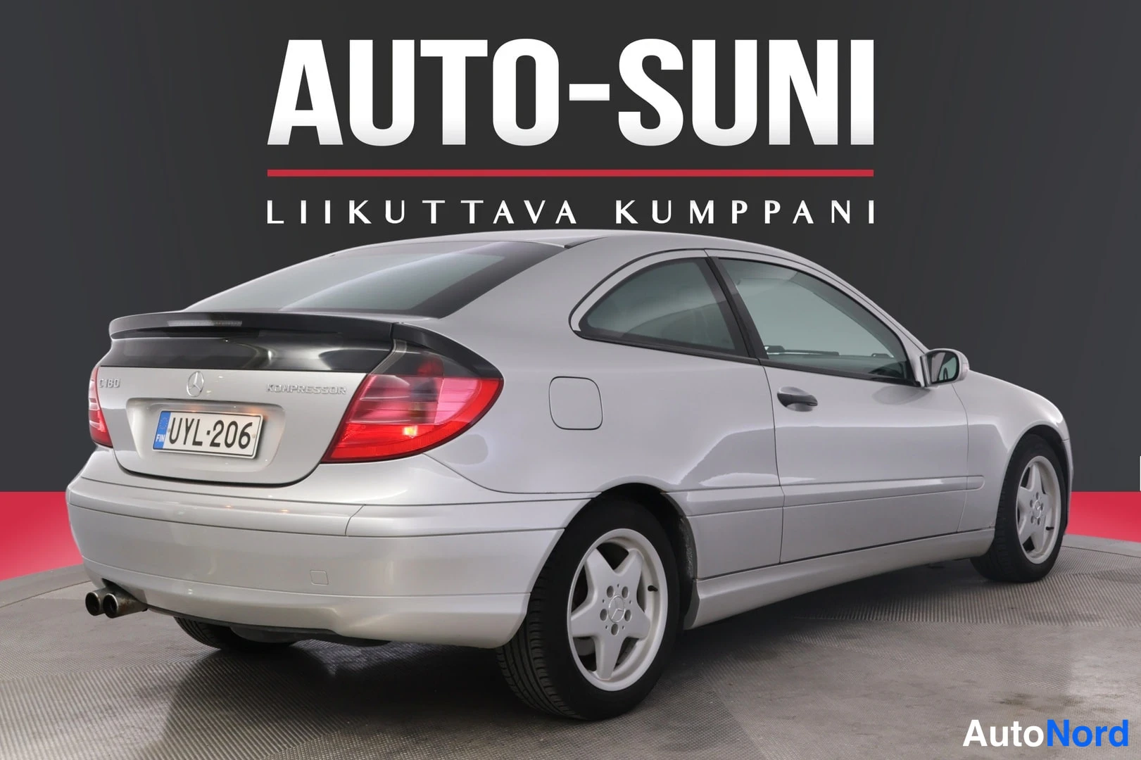 Hopea Mercedes-Benz C 2003, takaviisto, kuva 8