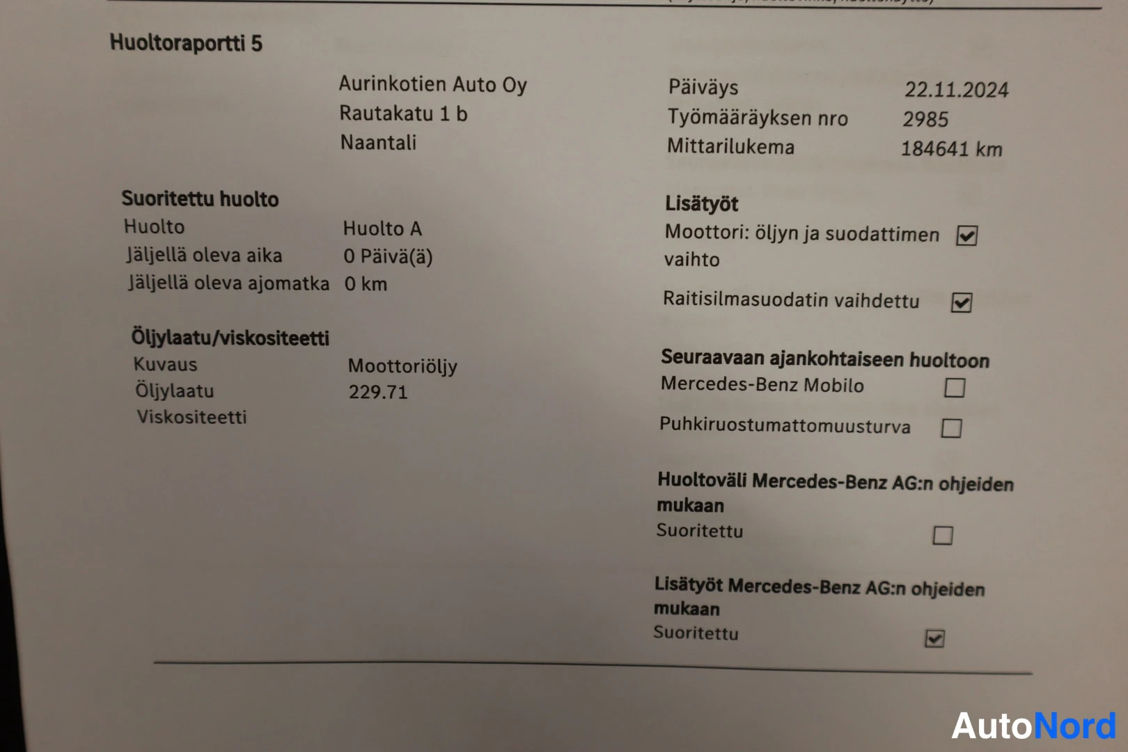 Musta Mercedes-Benz Vito 2021, asiakirja, kuva 37
