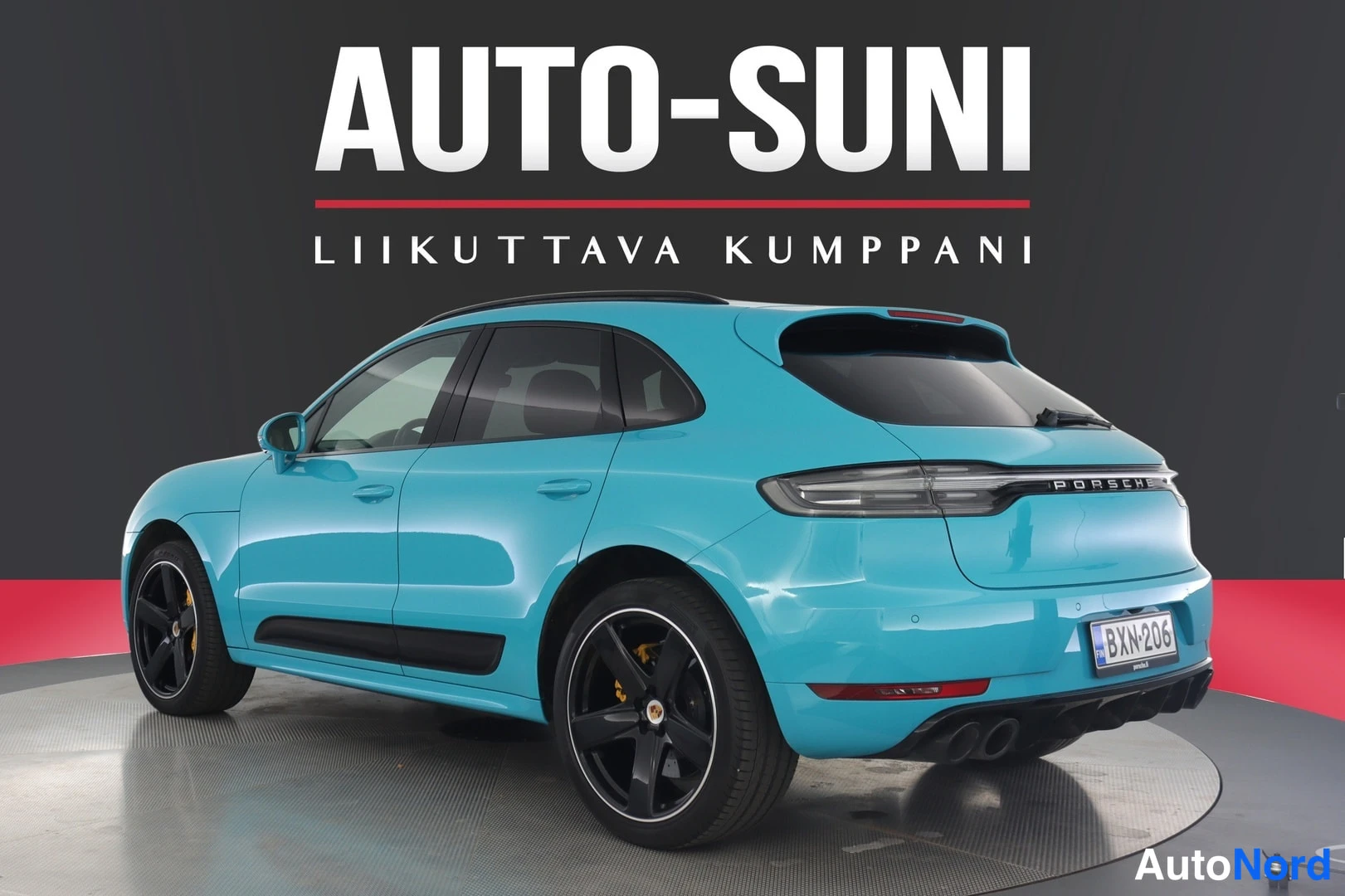 Sininen Porsche Macan 2019, ulkokuva 4 – Lappeenranta