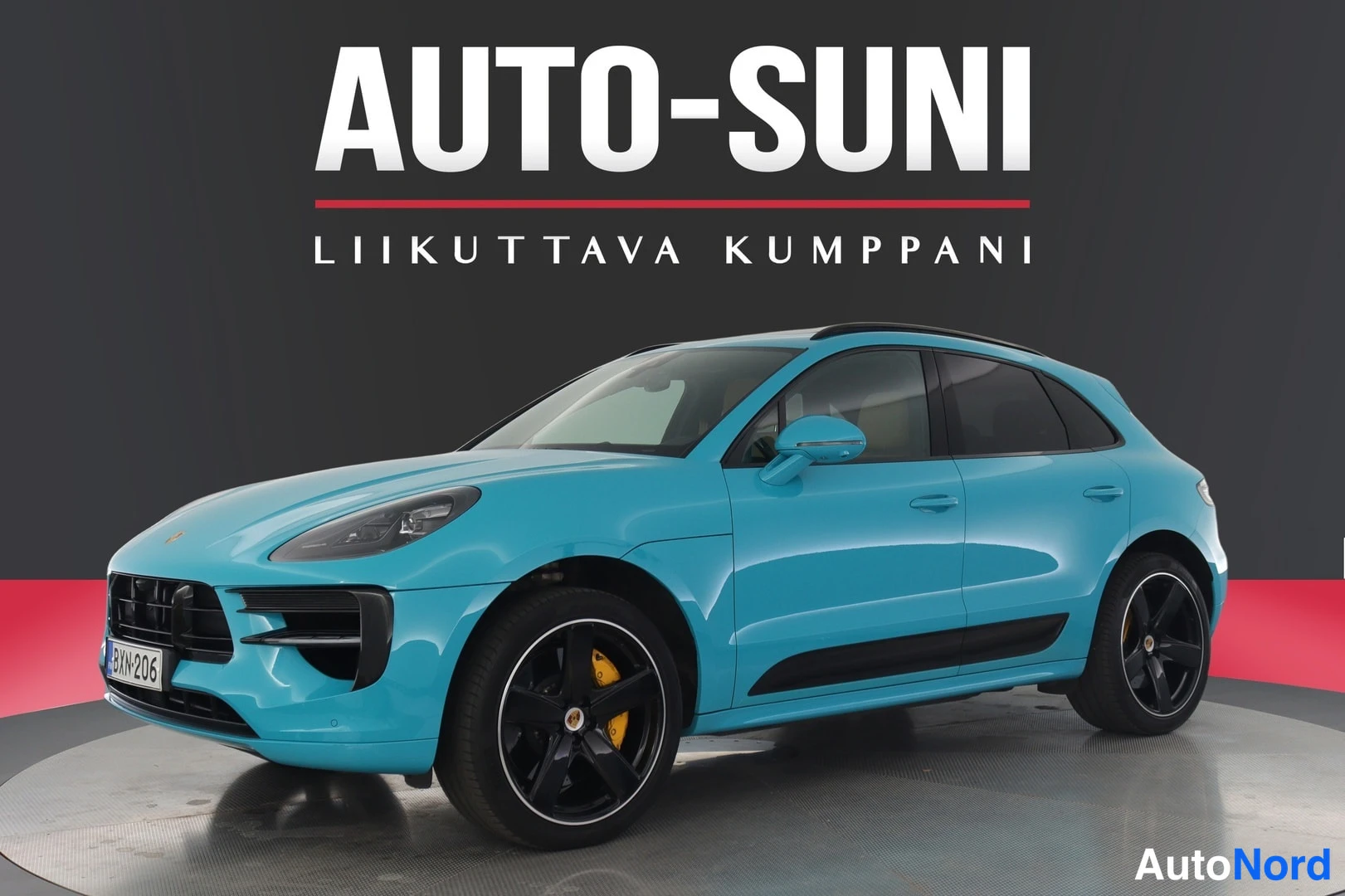 Sininen Porsche Macan 2019, ulkokuva 5 – Lappeenranta