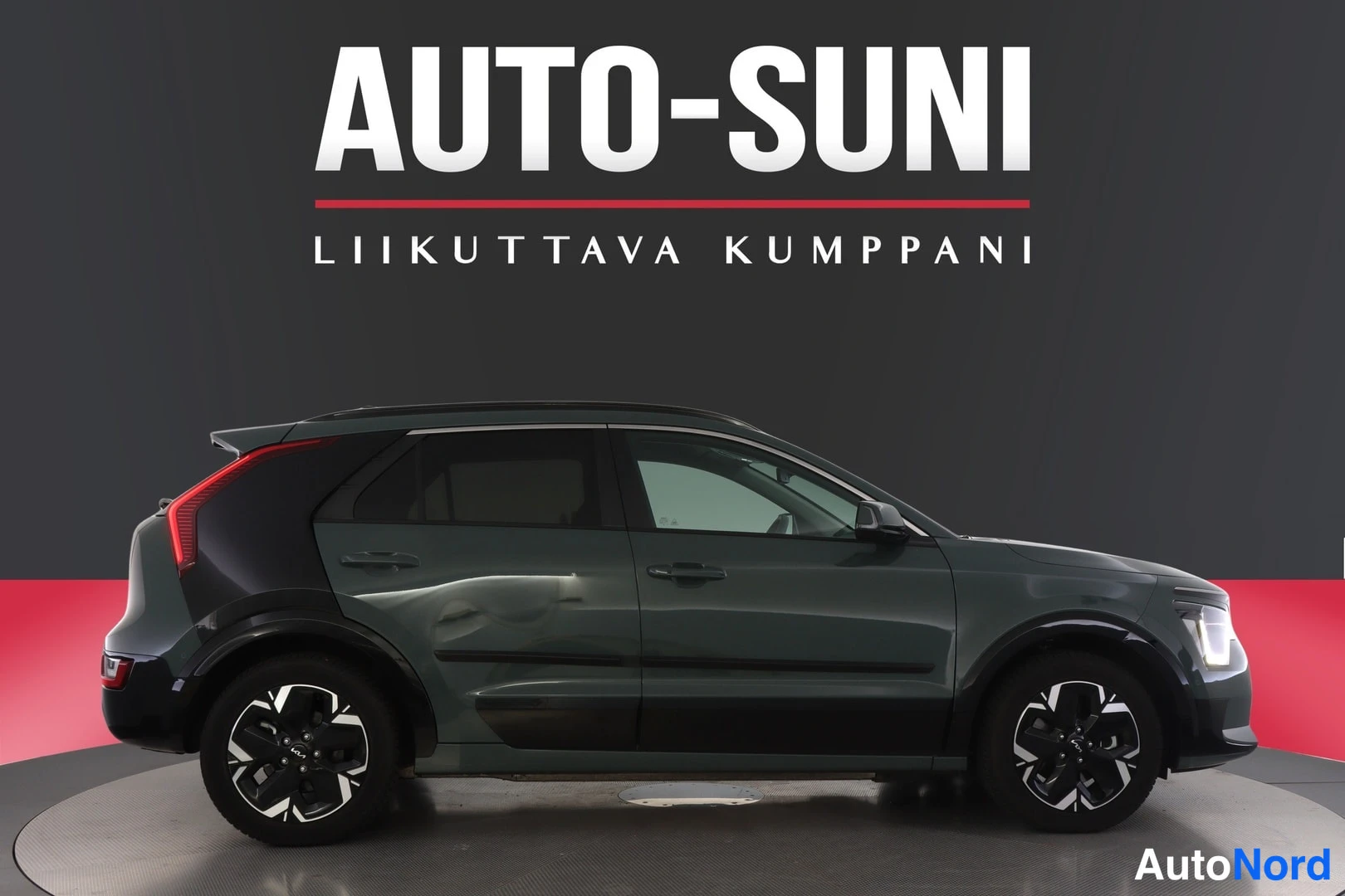 Sivulta: Vasen profiili.