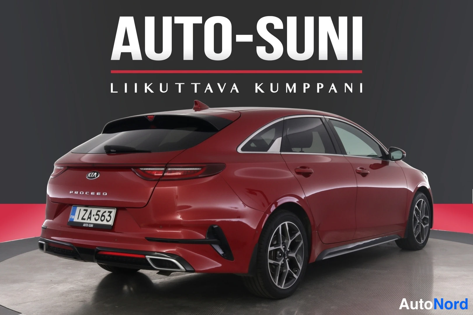 Punainen Kia ProCeed 2020, takaviisto, kuva 5