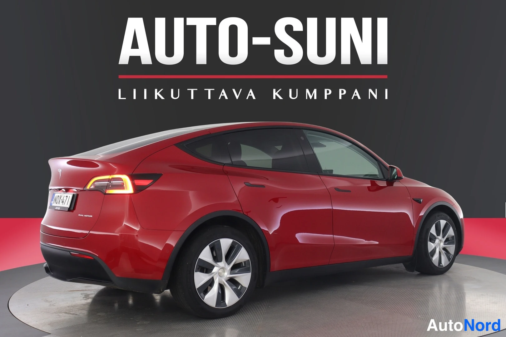 Valkoinen Tesla Model Y 2022, ulkokuva 2 – Lappeenranta
