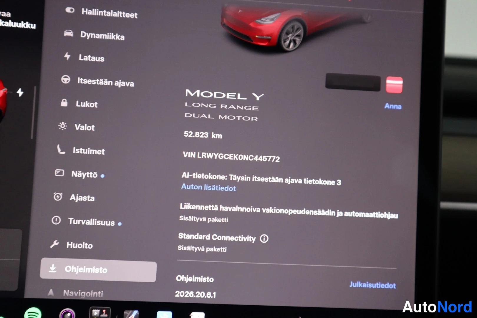 Valkoinen Tesla Model Y 2022, ulkokuva 11 – Lappeenranta