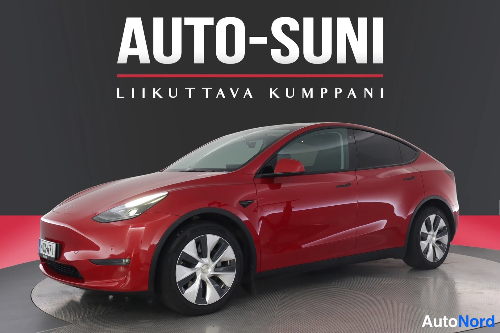 Valkoinen Tesla Model Y 2022, ulkokuva 5 – Lappeenranta