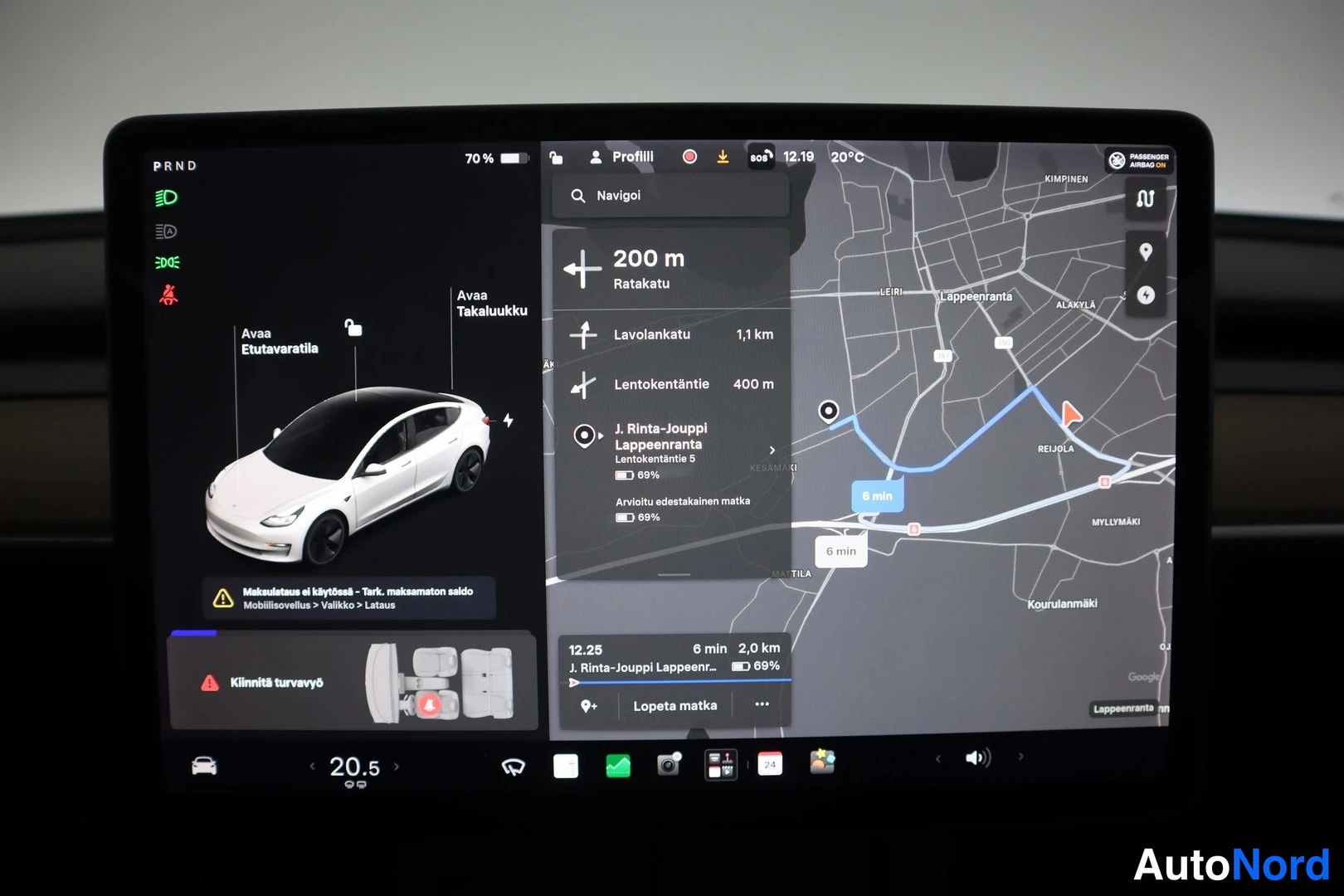 Valkoinen Tesla Model 3 2021, kuva 27