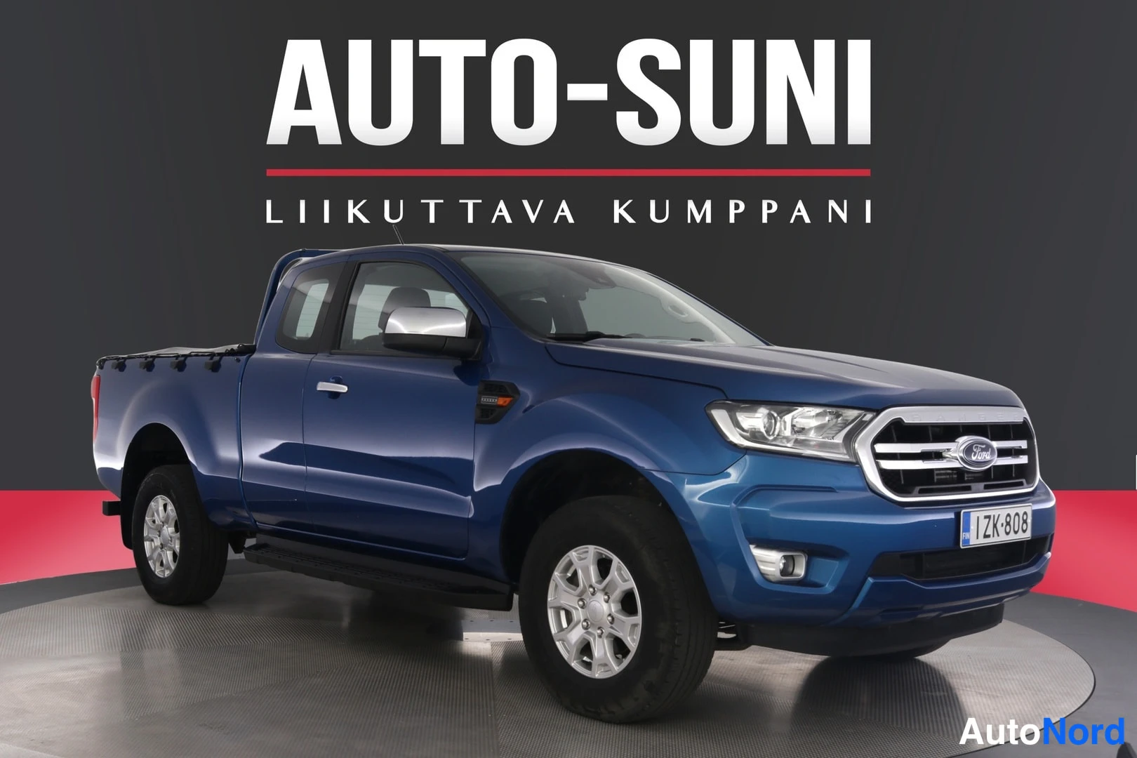 Etuviisto, nokka oikealle: Ford Ranger Super Cab XLT 2021