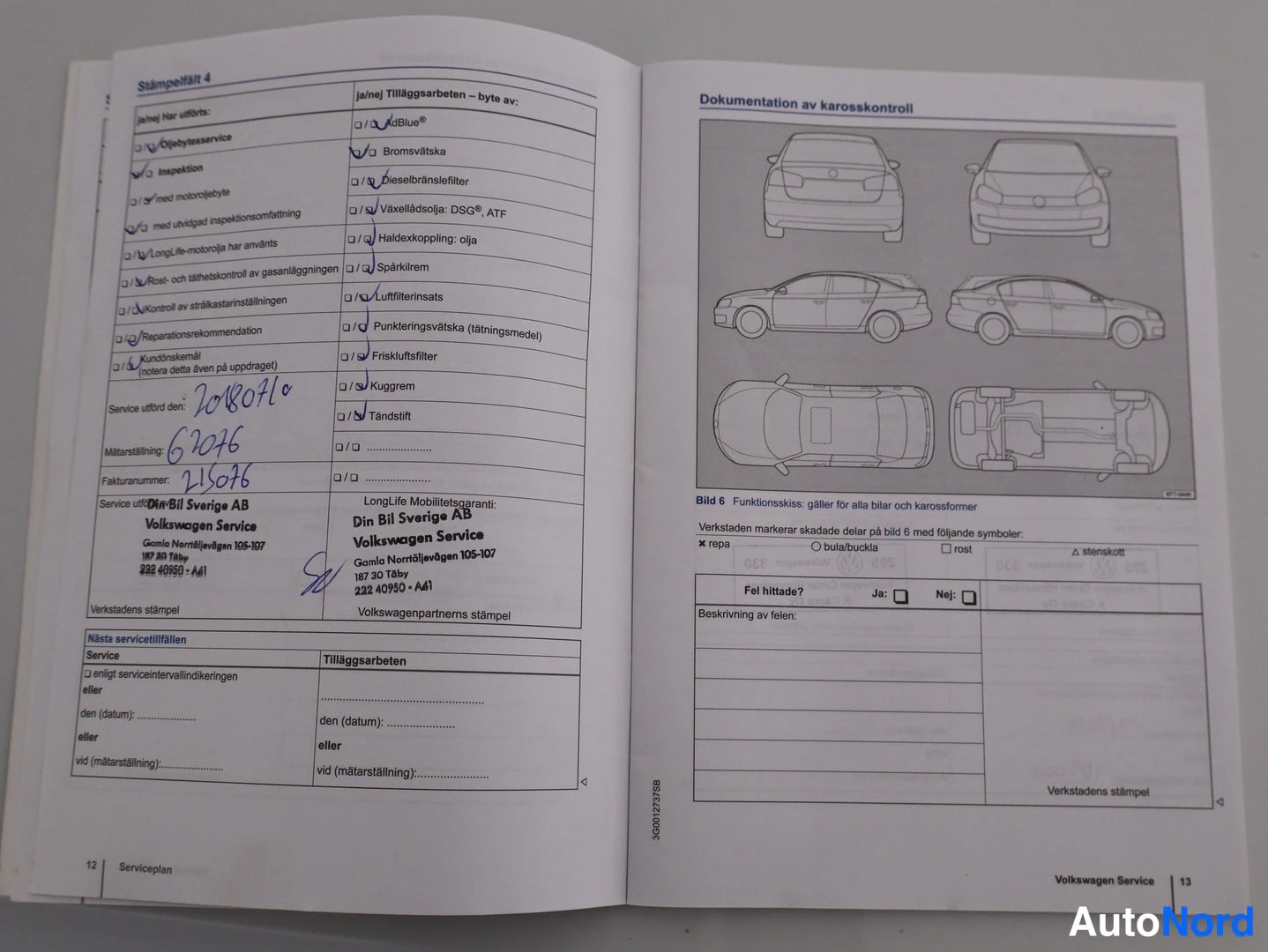 Valkoinen Volkswagen Passat 2015, asiakirja, kuva 32