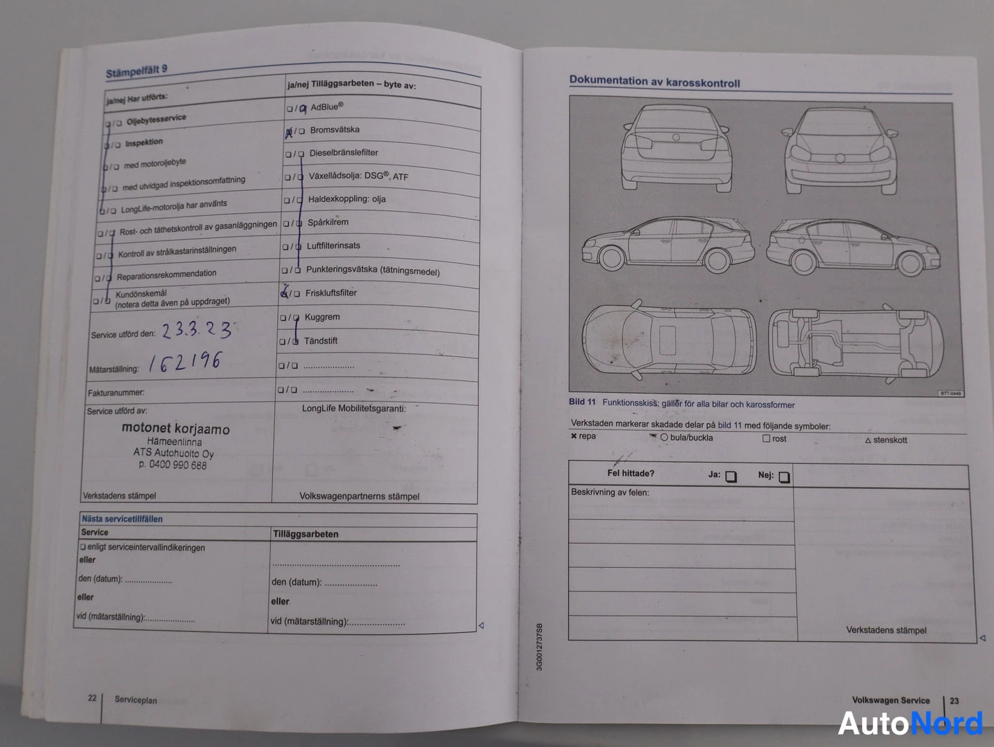 Valkoinen Volkswagen Passat 2015, asiakirja, kuva 37