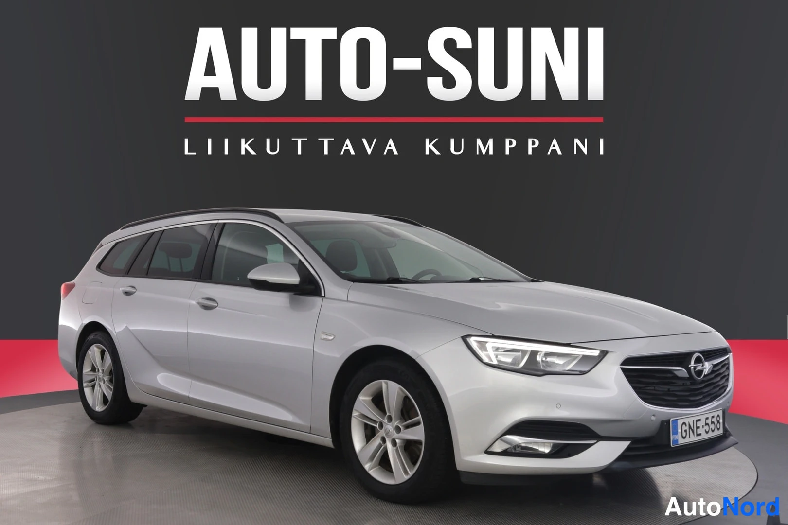 Hopea Opel Insignia 2018, etuviisto, keula oikealle, kuva 2