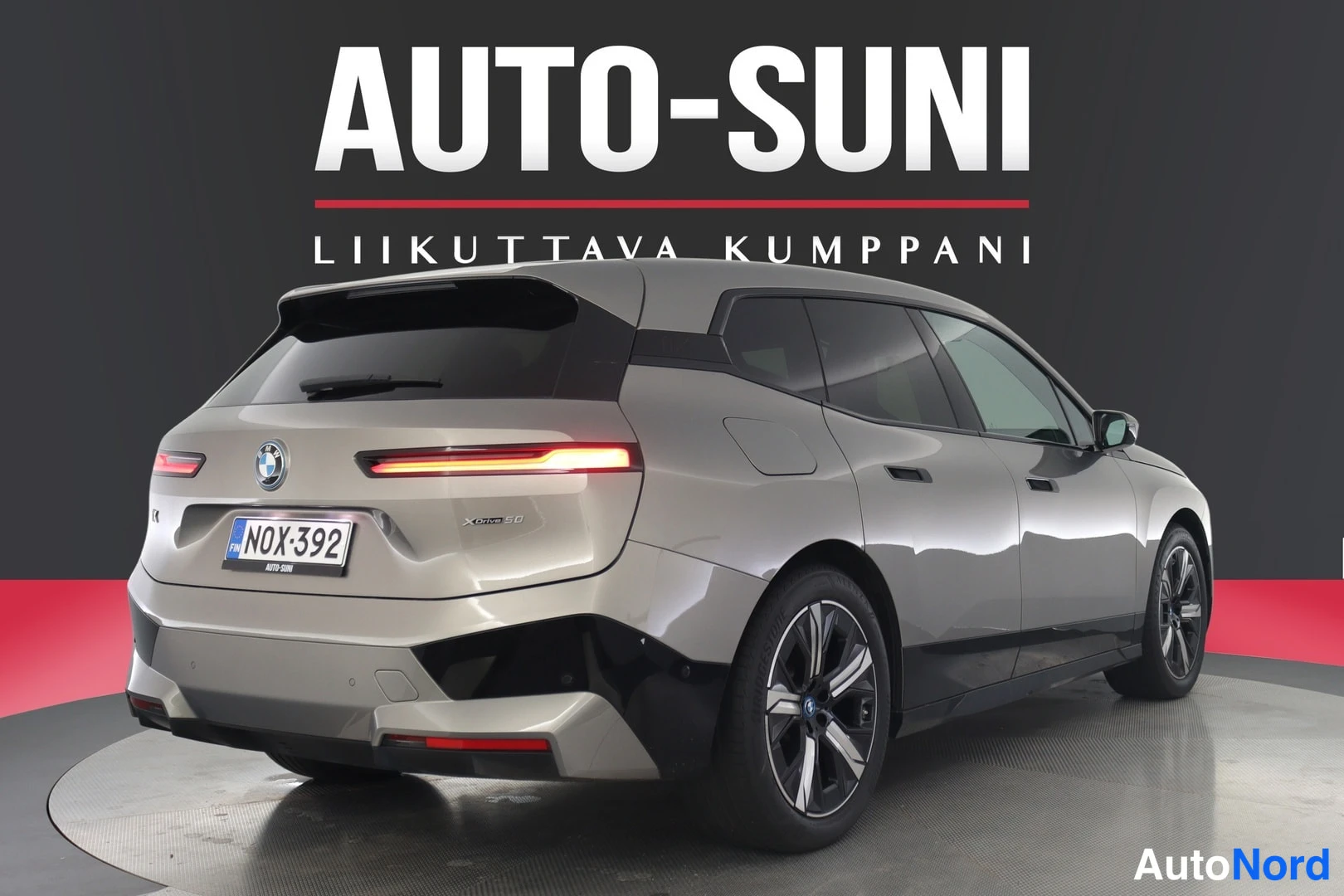 Harmaa BMW iX 2023, ulkokuva 3 – Lappeenranta