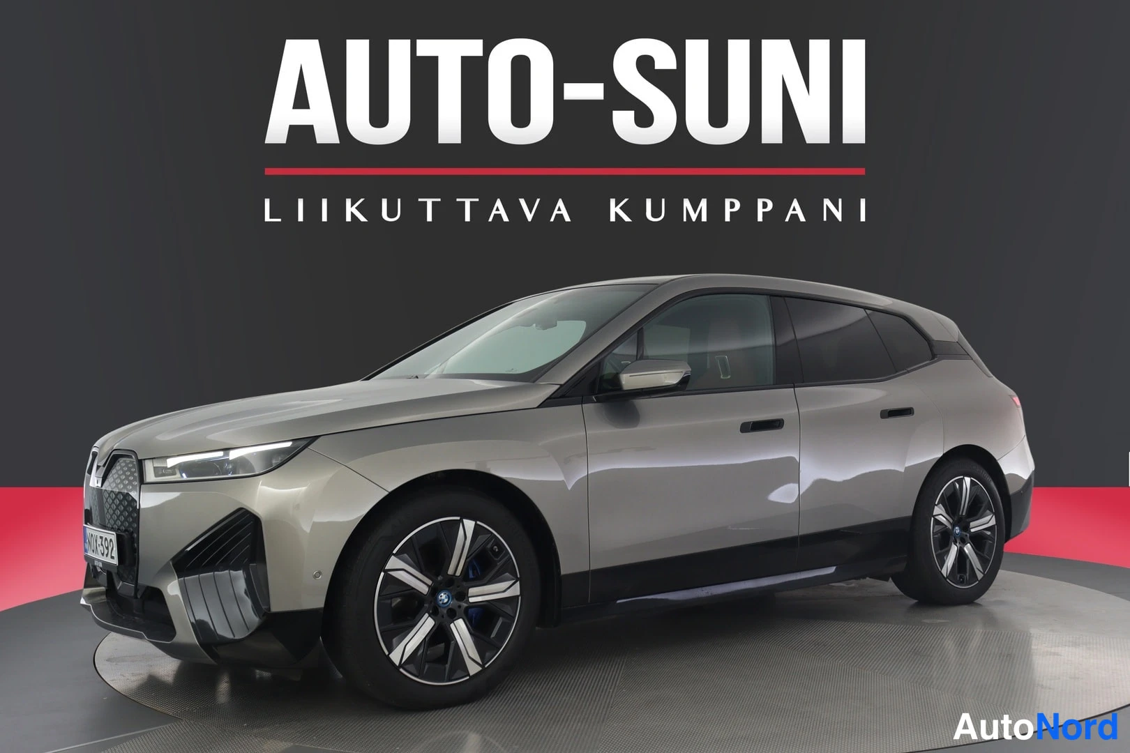 Harmaa BMW iX 2023, ulkokuva 5 – Lappeenranta