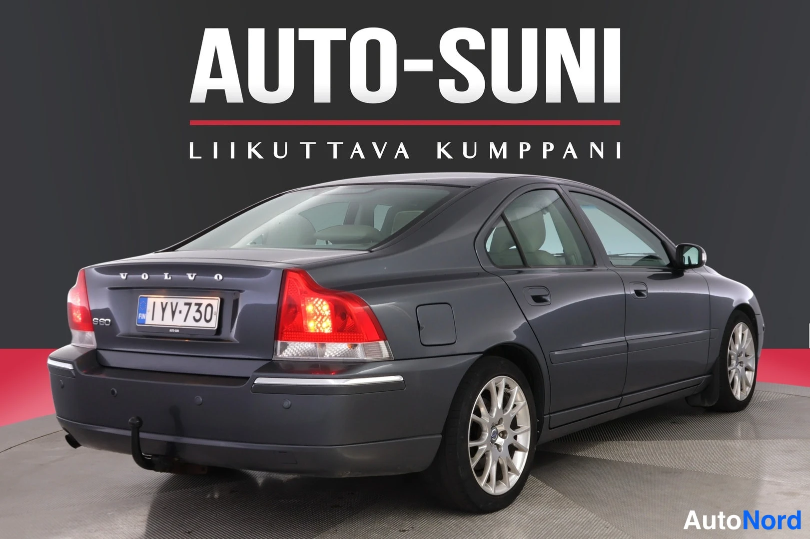 Beige Volvo S60 2008, takaviisto, kuva 5