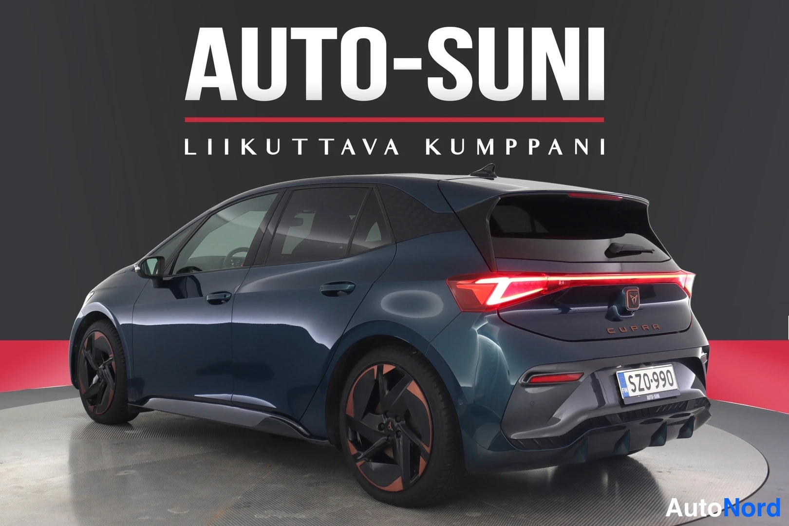 Sininen Cupra Born 2022, takaviisto, kuva 6