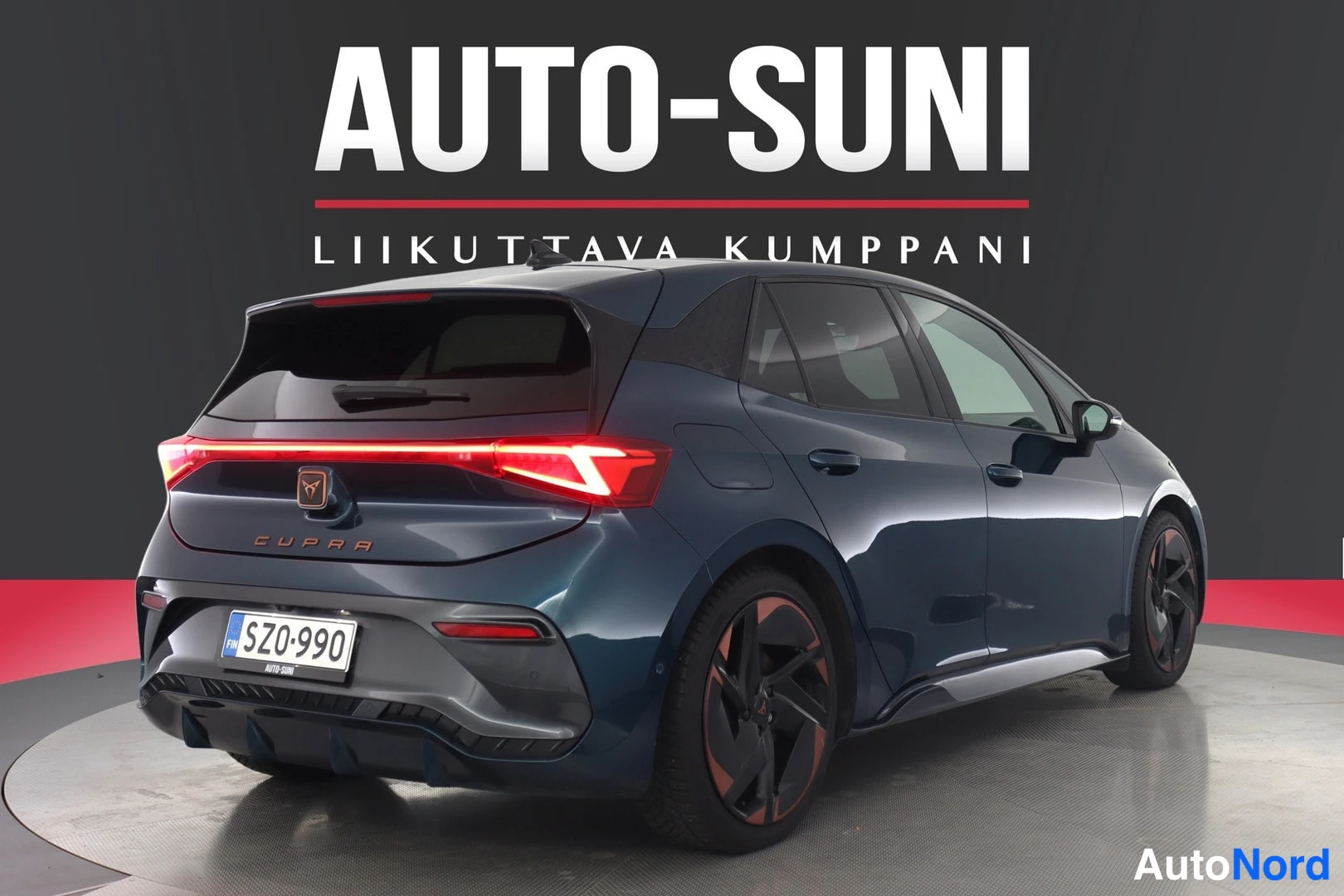 Sininen Cupra Born 2022, takaviisto, kuva 5