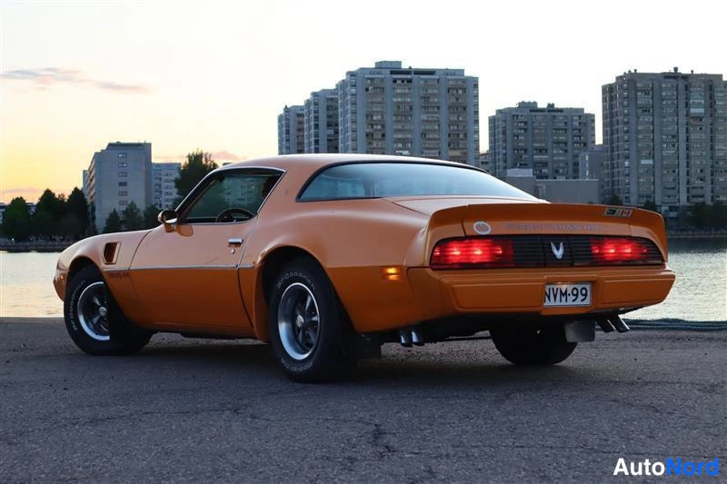 Keltainen Pontiac Firebird Trans AM 1981, etuviisto, keula vasemmalle, kuva 3