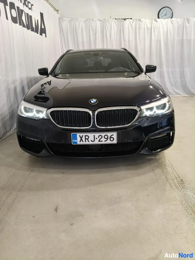 Edestä: BMW 530d M-Sport Business Sport Shadow Line 2018