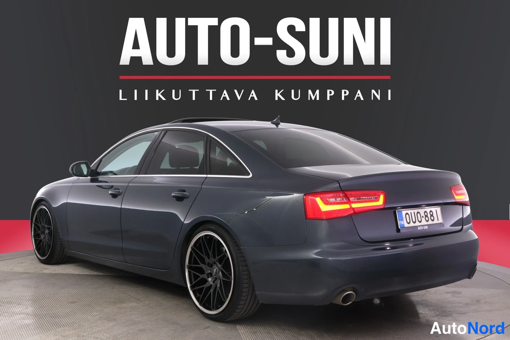 Harmaa Audi A6 2012, takaviisto, kuva 6